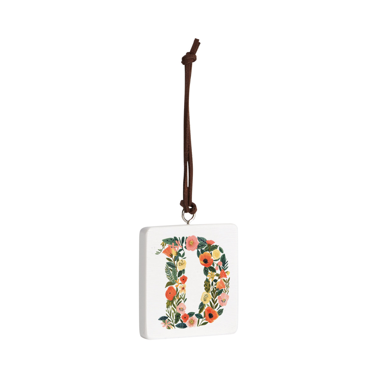 D Monogram Ornament - Bone thumbnail