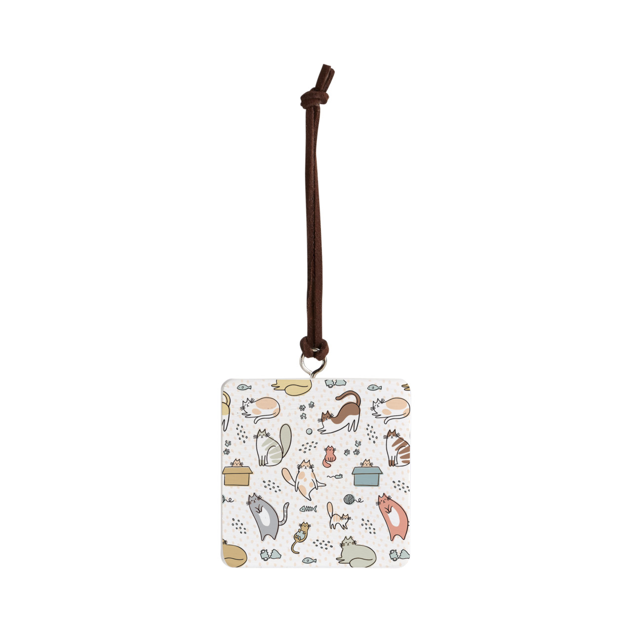 Cats Ornament - Bone thumbnail