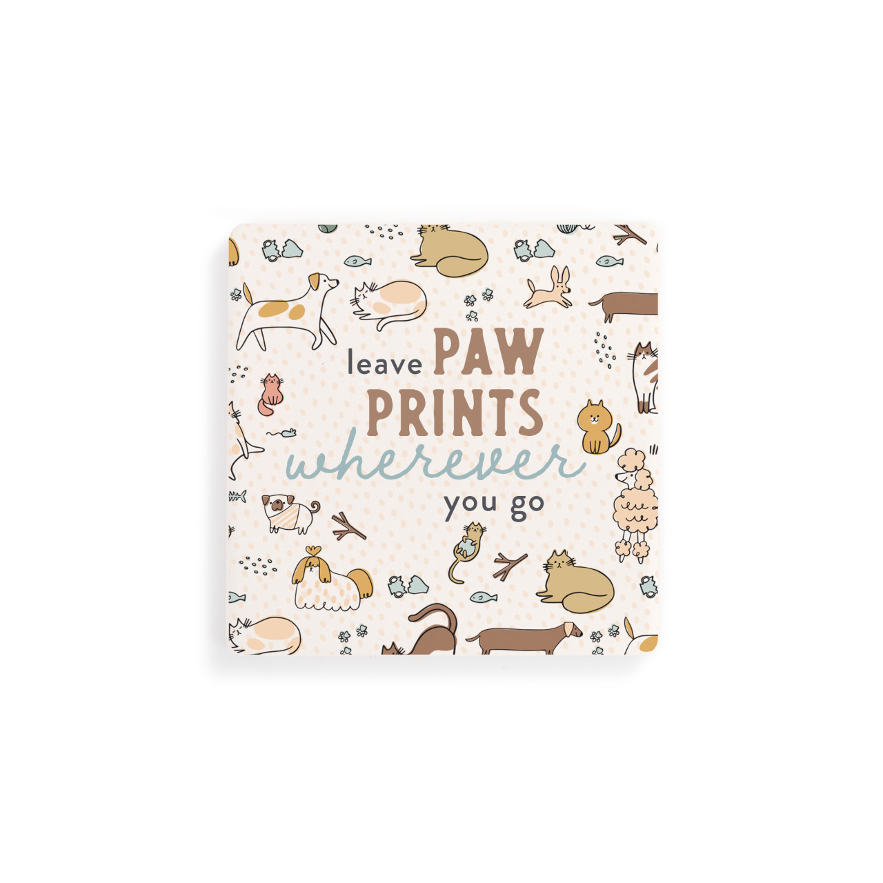 Leave Dog Coasters - Set of 4 thumbnail