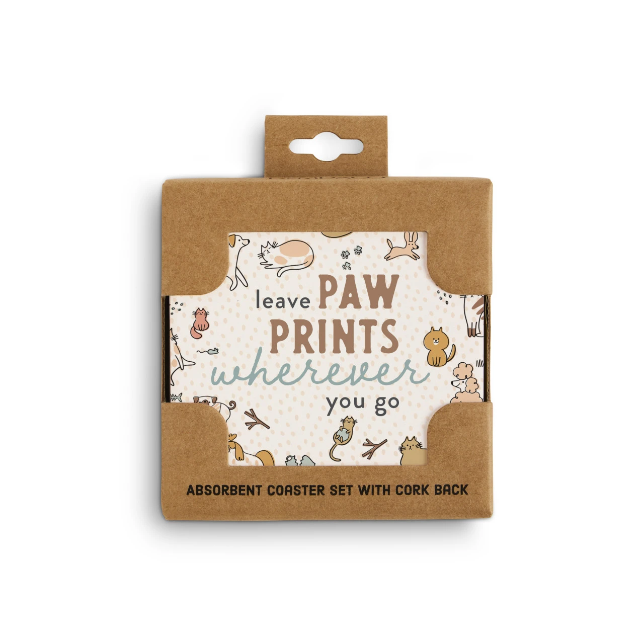 Leave Dog Coasters - Set of 4 thumbnail