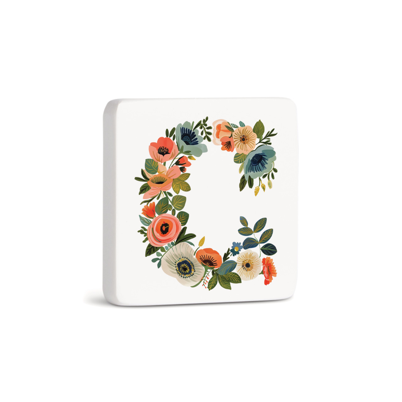 C Monogram Magnet - Bone thumbnail