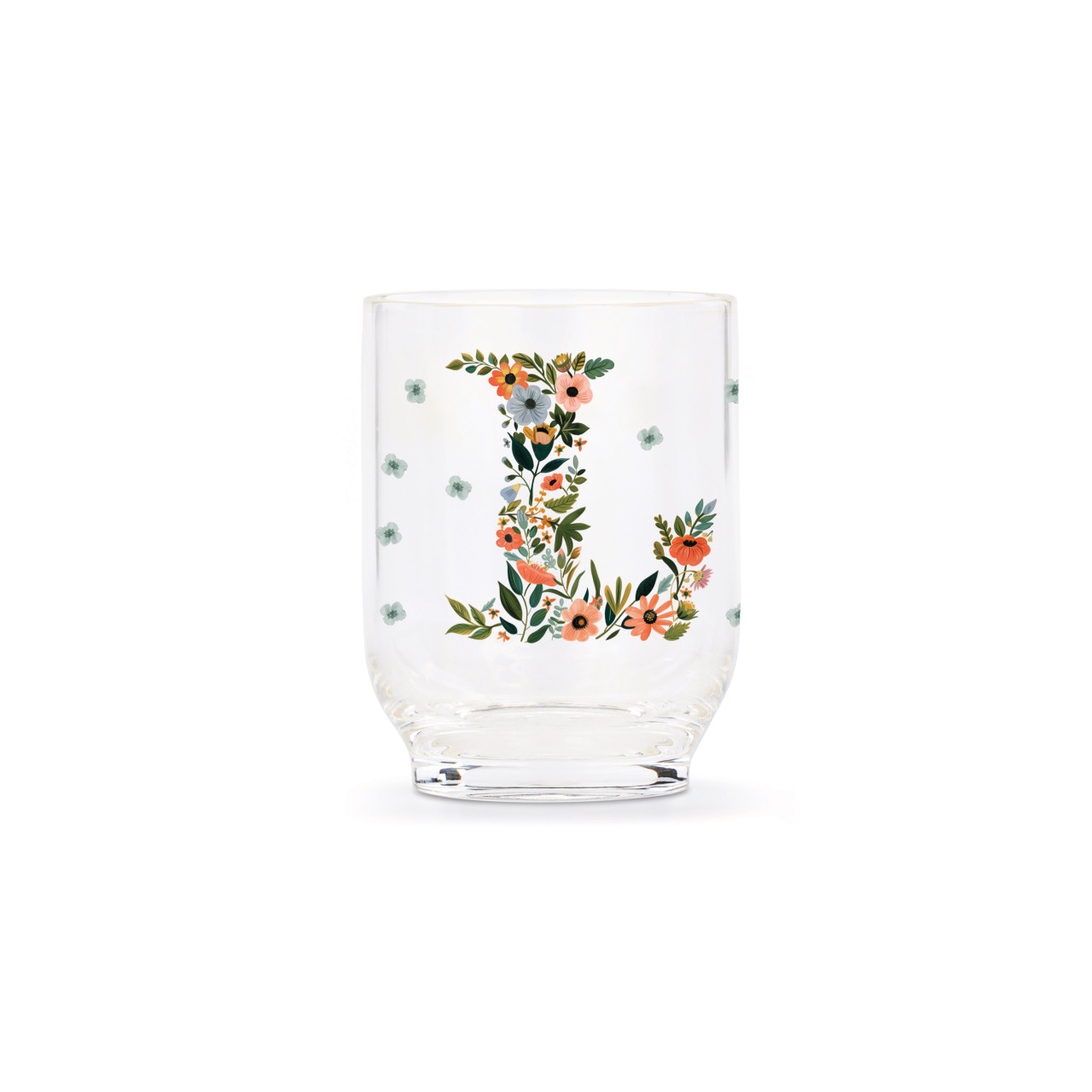 L Monogram Acrylic Tumbler - 14 oz. thumbnail