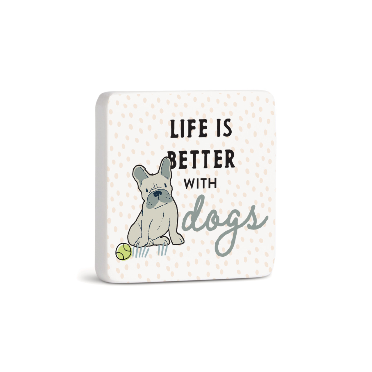 French Bulldog Dog Magnet - Bone thumbnail