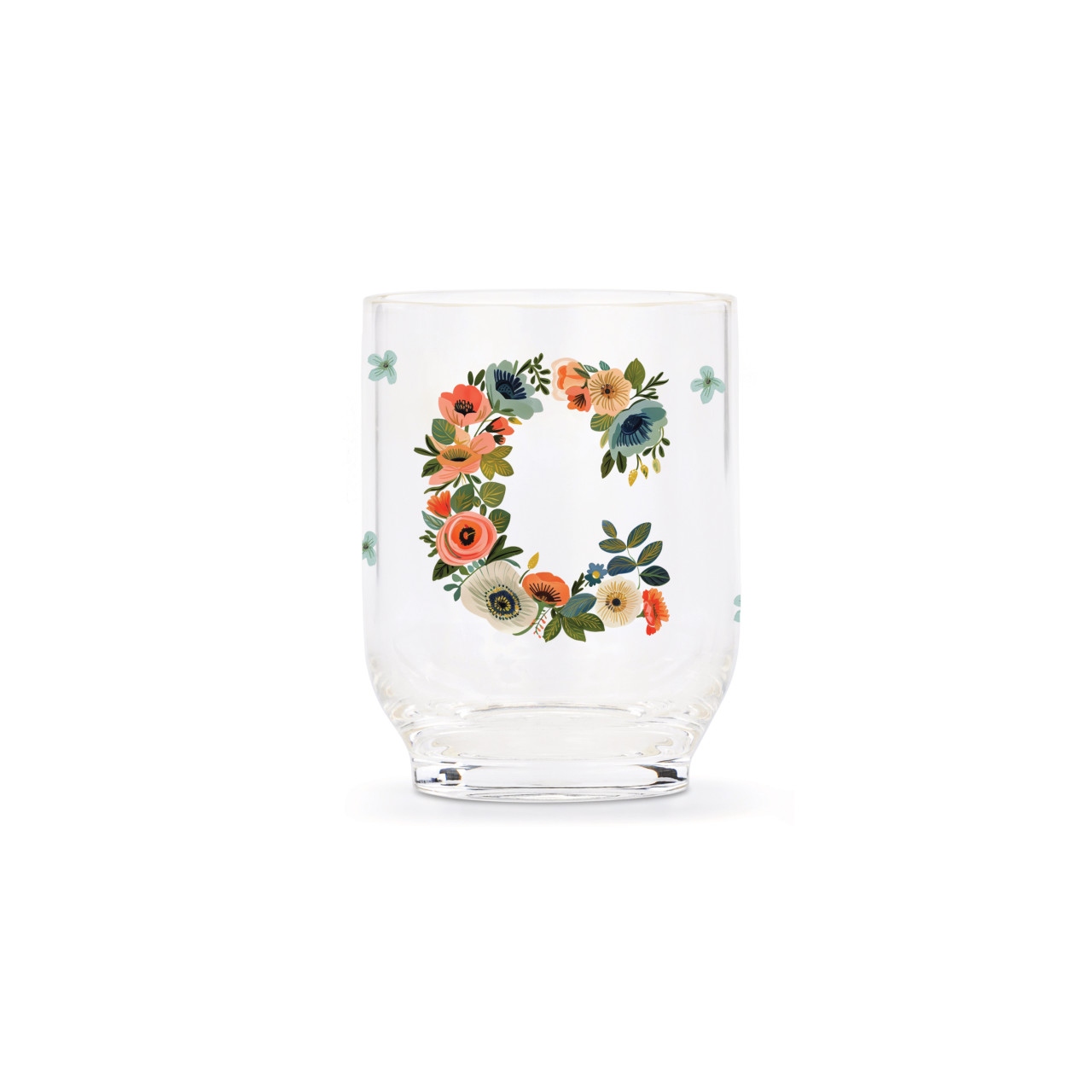 C Monogram Acrylic Tumbler - 14 oz. thumbnail