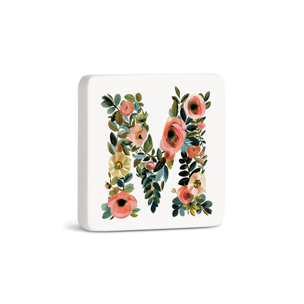 M Monogram Magnet - Bone thumbnail