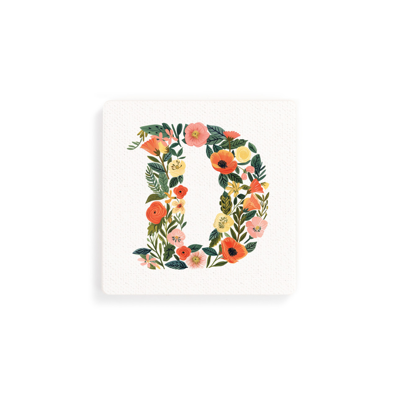 D Monogram Coasters - Set of 4 thumbnail