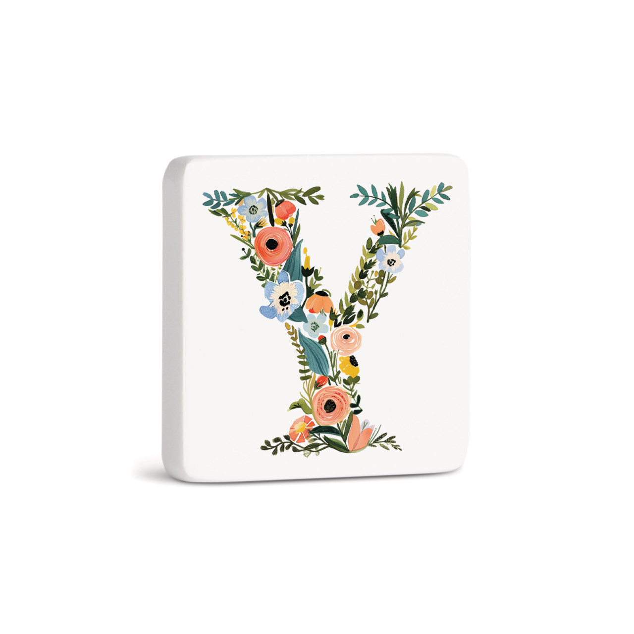 Y Monogram Magnet - Bone thumbnail