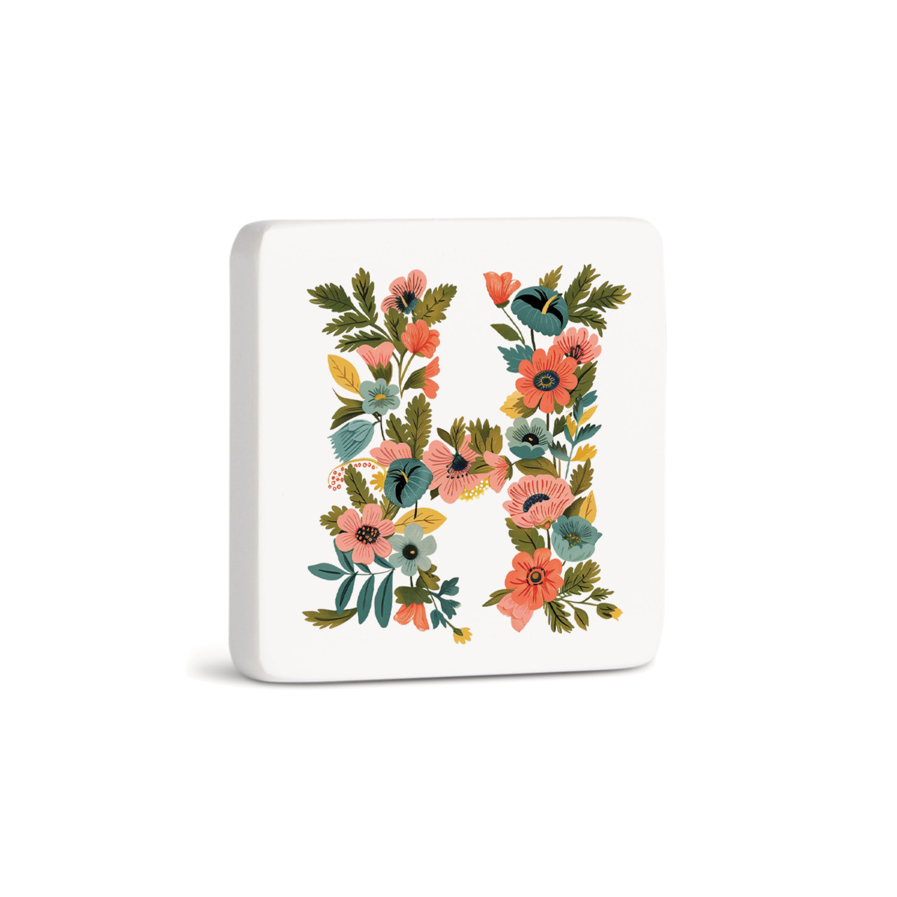 H Monogram Magnet - Bone thumbnail