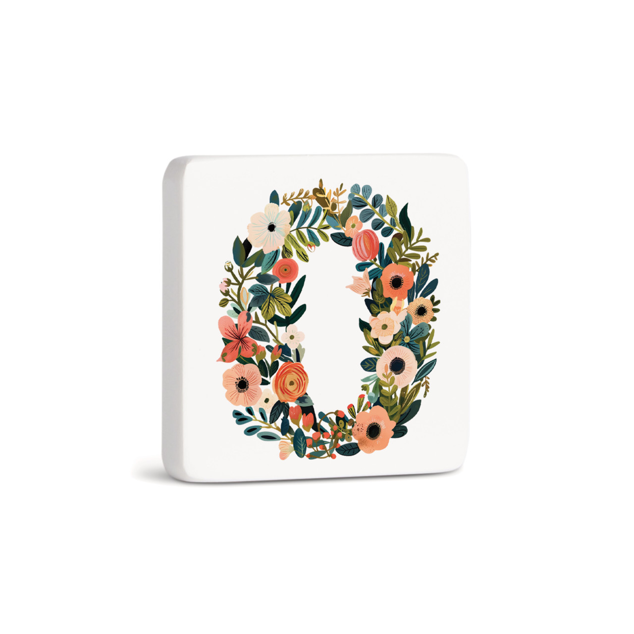 O Monogram Magnet - Bone thumbnail