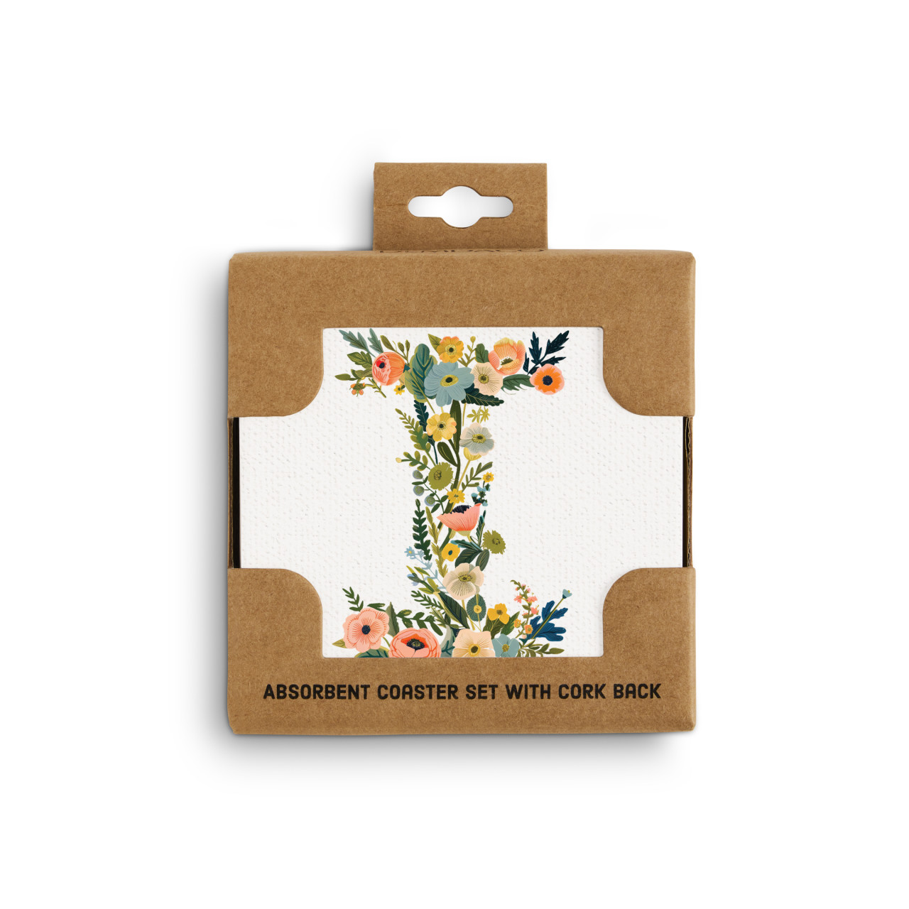 I Monogram Coasters - Set of 4 thumbnail