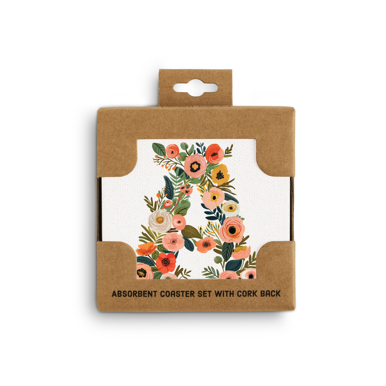 A Monogram Coasters - Set of 4 thumbnail