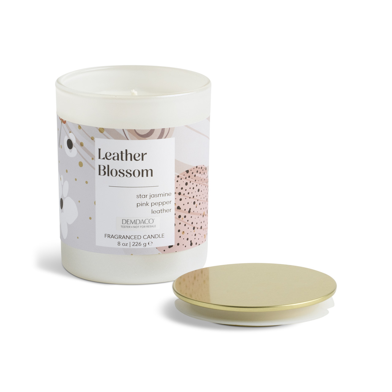 Palette Collection - Leather Blossom - 8 oz Candle Tester thumbnail