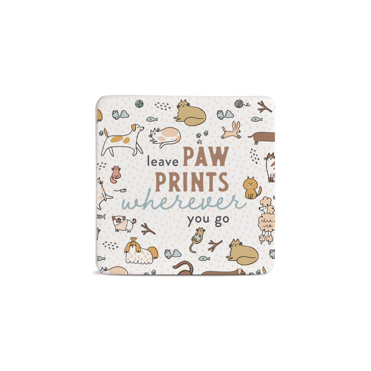 Leave Dog Magnet - Bone thumbnail