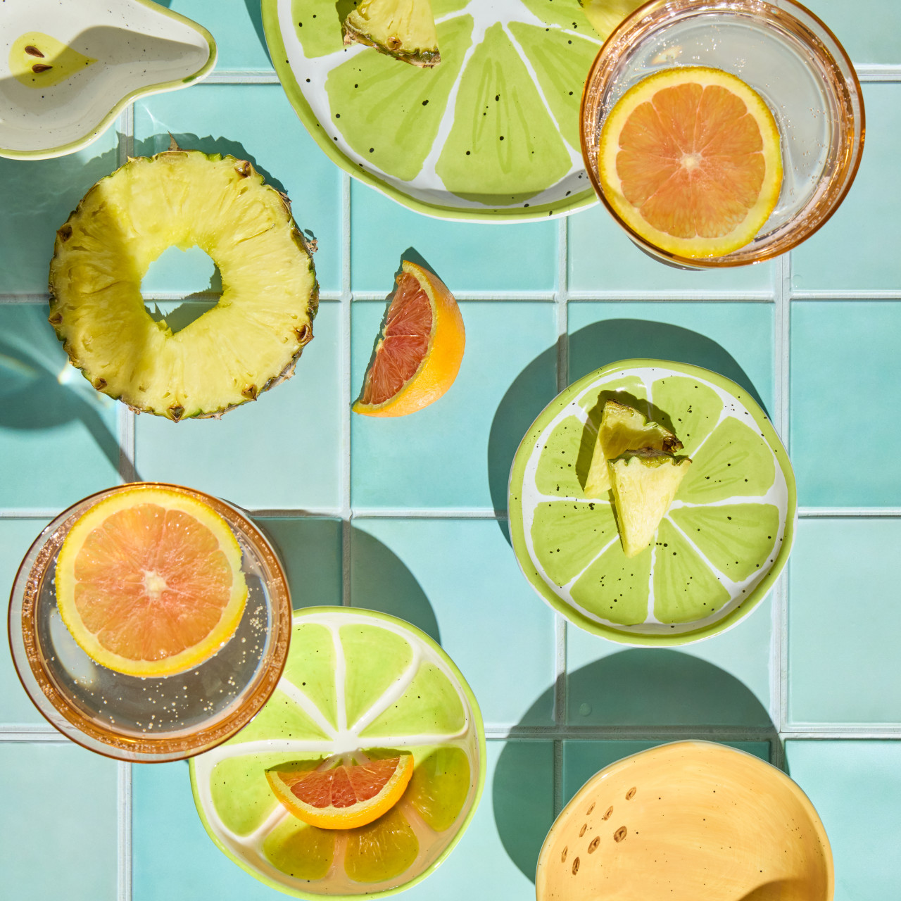 Lime Shaped Ceramic Plate - 5in thumbnail