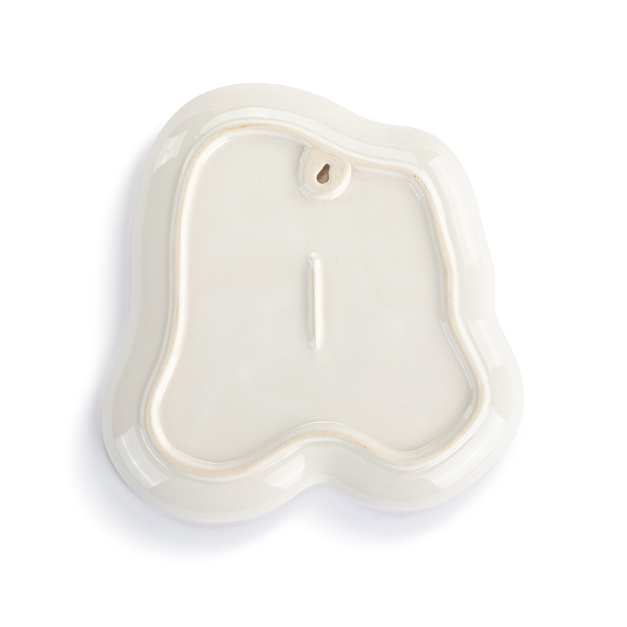 Cherry Shaped Ceramic Plate - 8in thumbnail