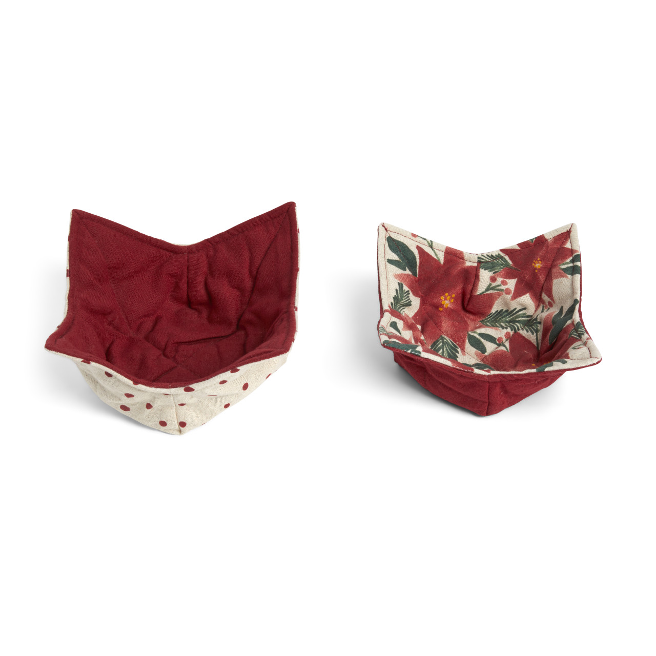 Poinsettia Bowl Cozy - Set of 2 thumbnail