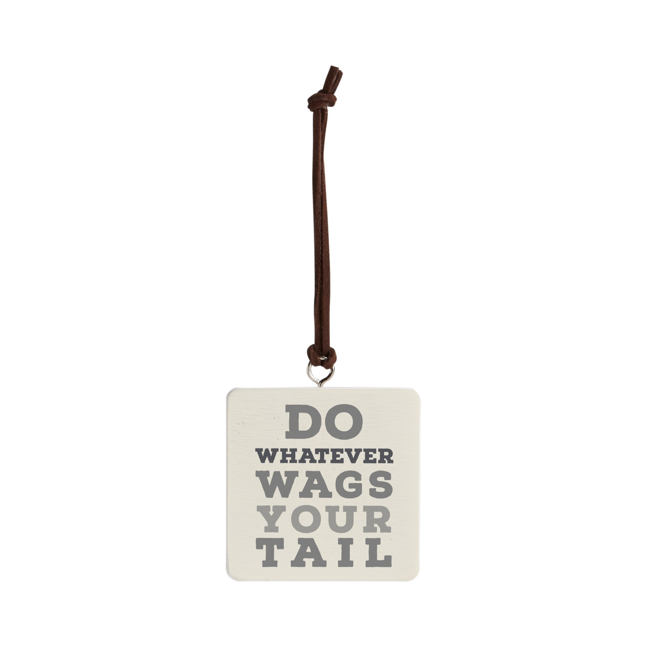 Wags Your Tail Ornament - Bone thumbnail