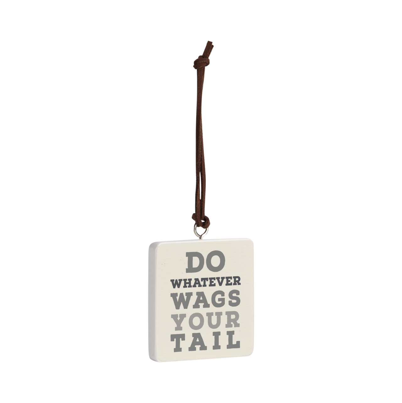 Wags Your Tail Ornament - Bone thumbnail
