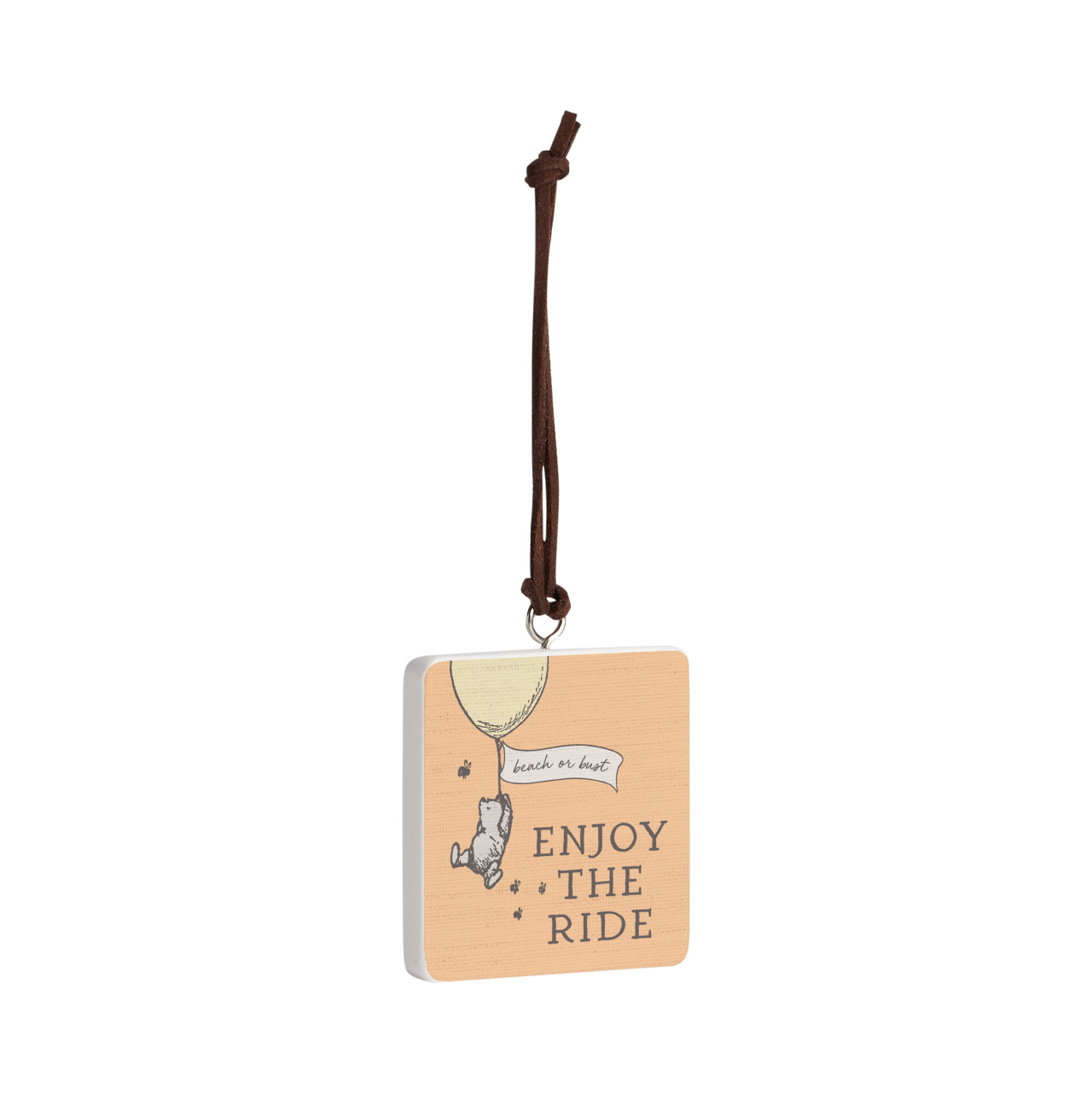 Beach or Bust Ornament - Bone thumbnail