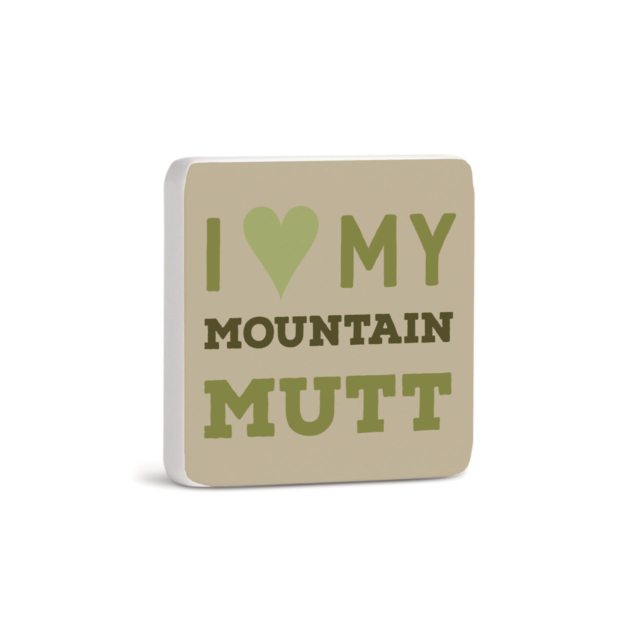 Mountain Mutt Magnet - Bone thumbnail