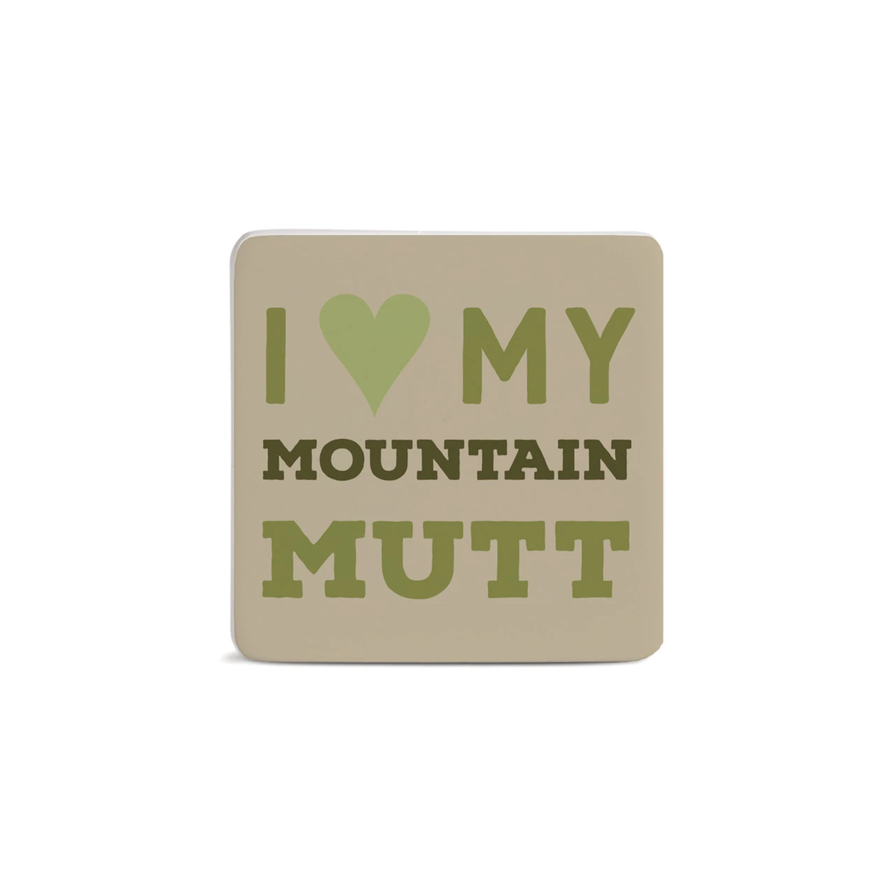 Mountain Mutt Magnet - Bone thumbnail