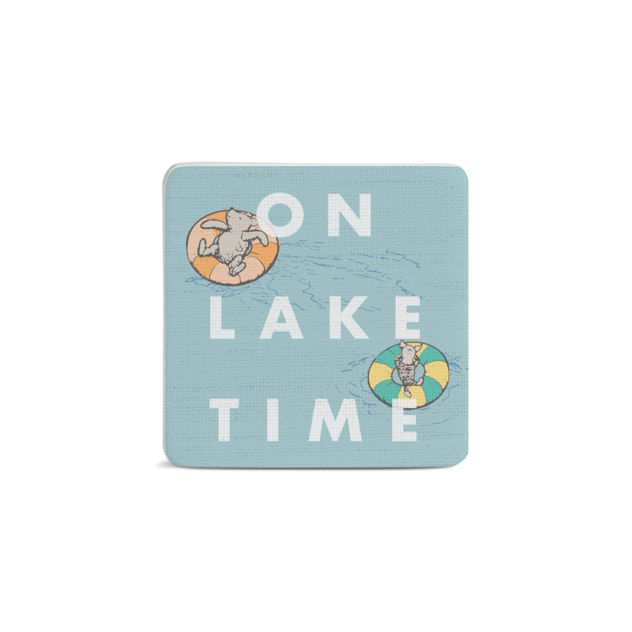 On Lake Time Magnet - Bone thumbnail