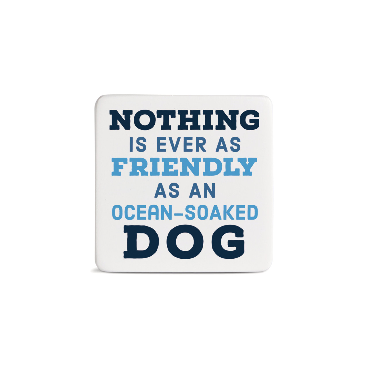 Ocean-Soaked Dog Magnet - Bone thumbnail
