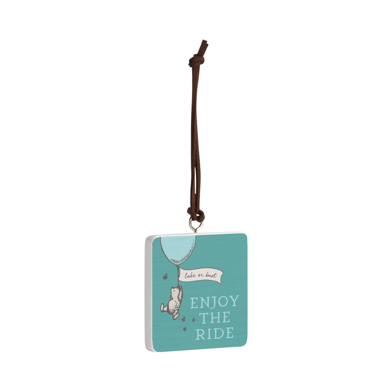 Lake or Bust Ornament - Bone thumbnail