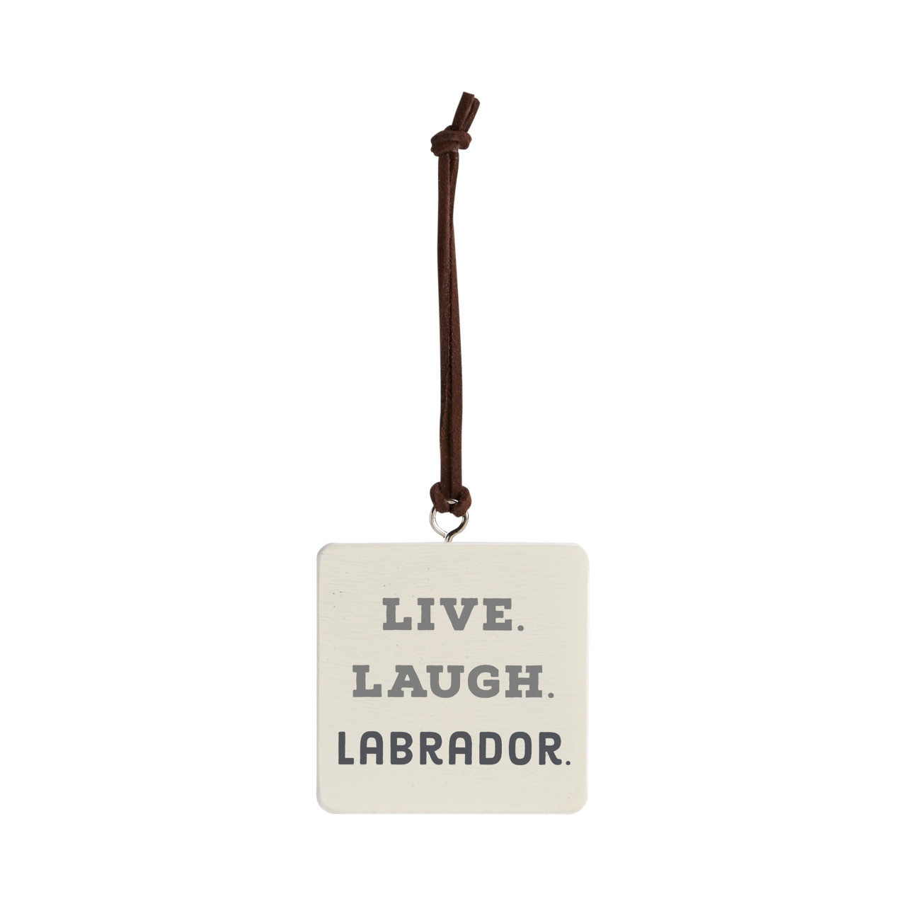 Live Laugh Labrador Ornament - Bone thumbnail