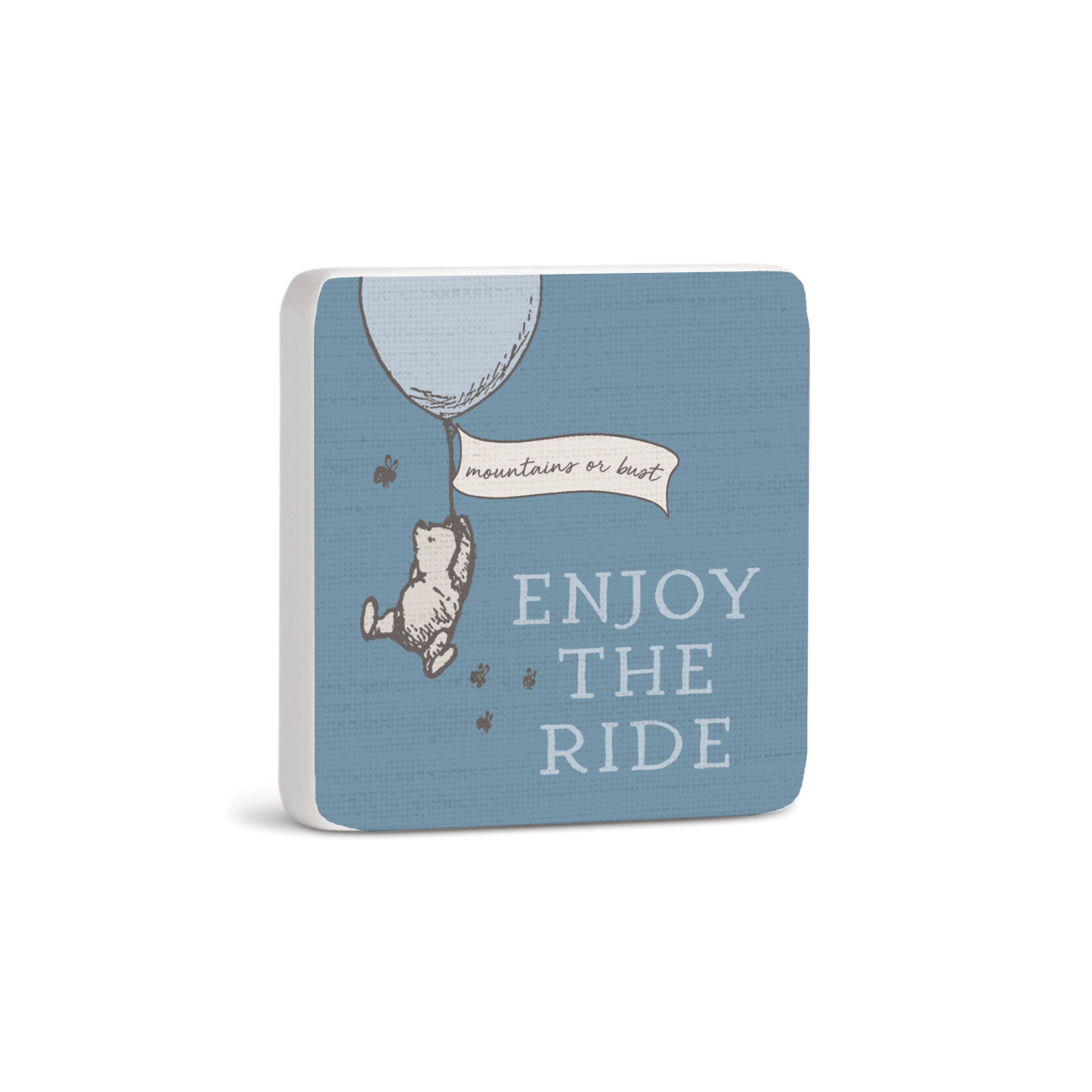 Mountains or Bust Magnet - Bone thumbnail