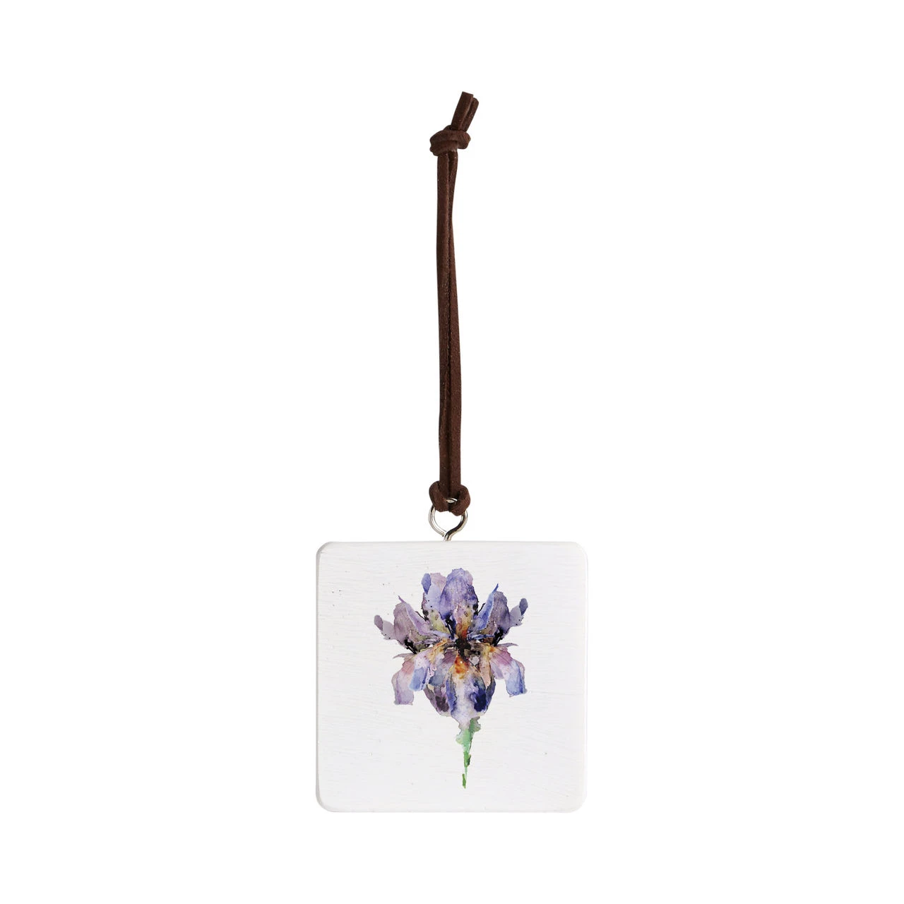 Iris Ornament - Bone thumbnail