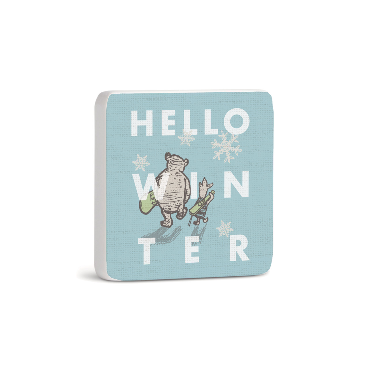 Hello Winter Magnet - Bone thumbnail