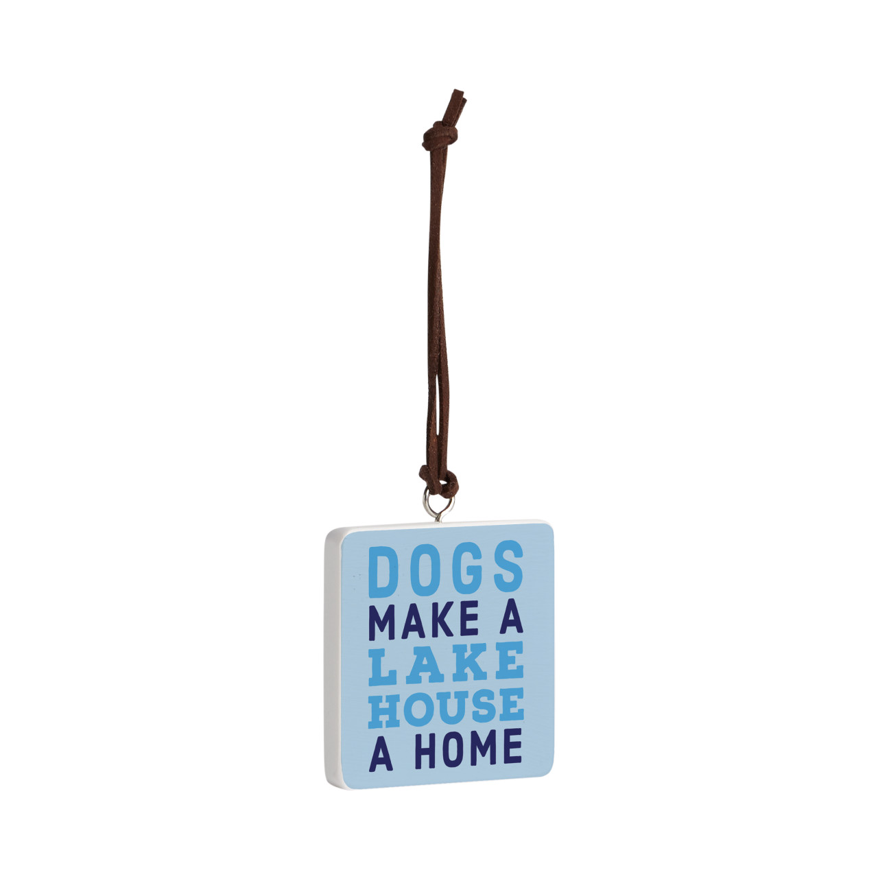 Lake House Ornament - Bone thumbnail