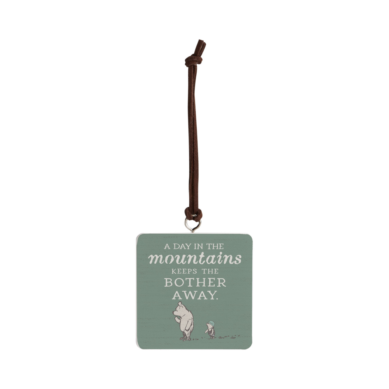 Day in the Mountains Ornament - Bone thumbnail