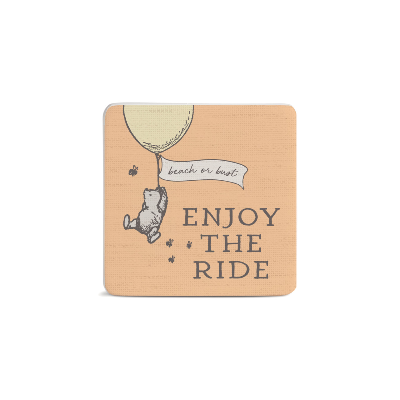 Beach or Bust Magnet - Bone thumbnail