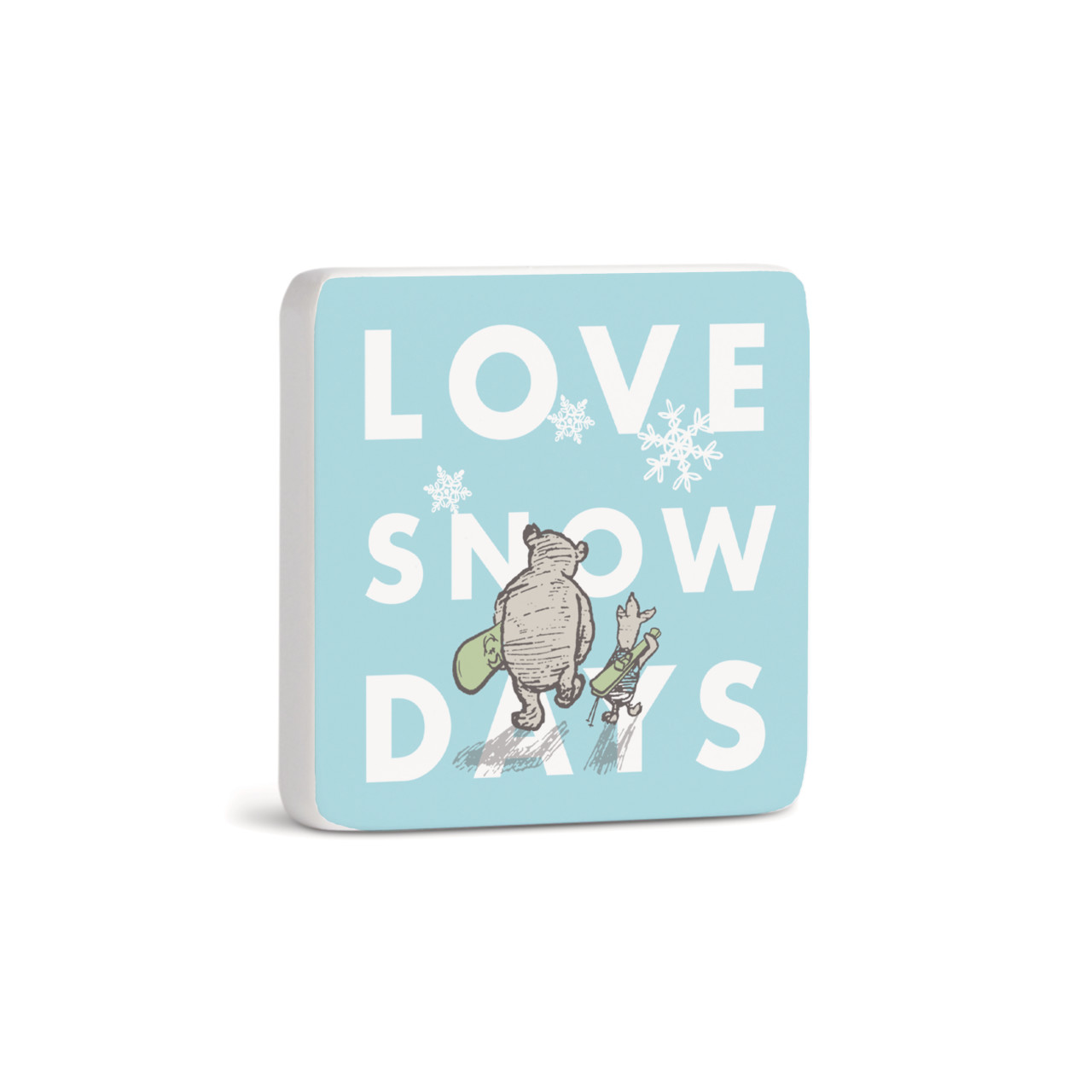 Love Snow Days Magnet - Bone thumbnail