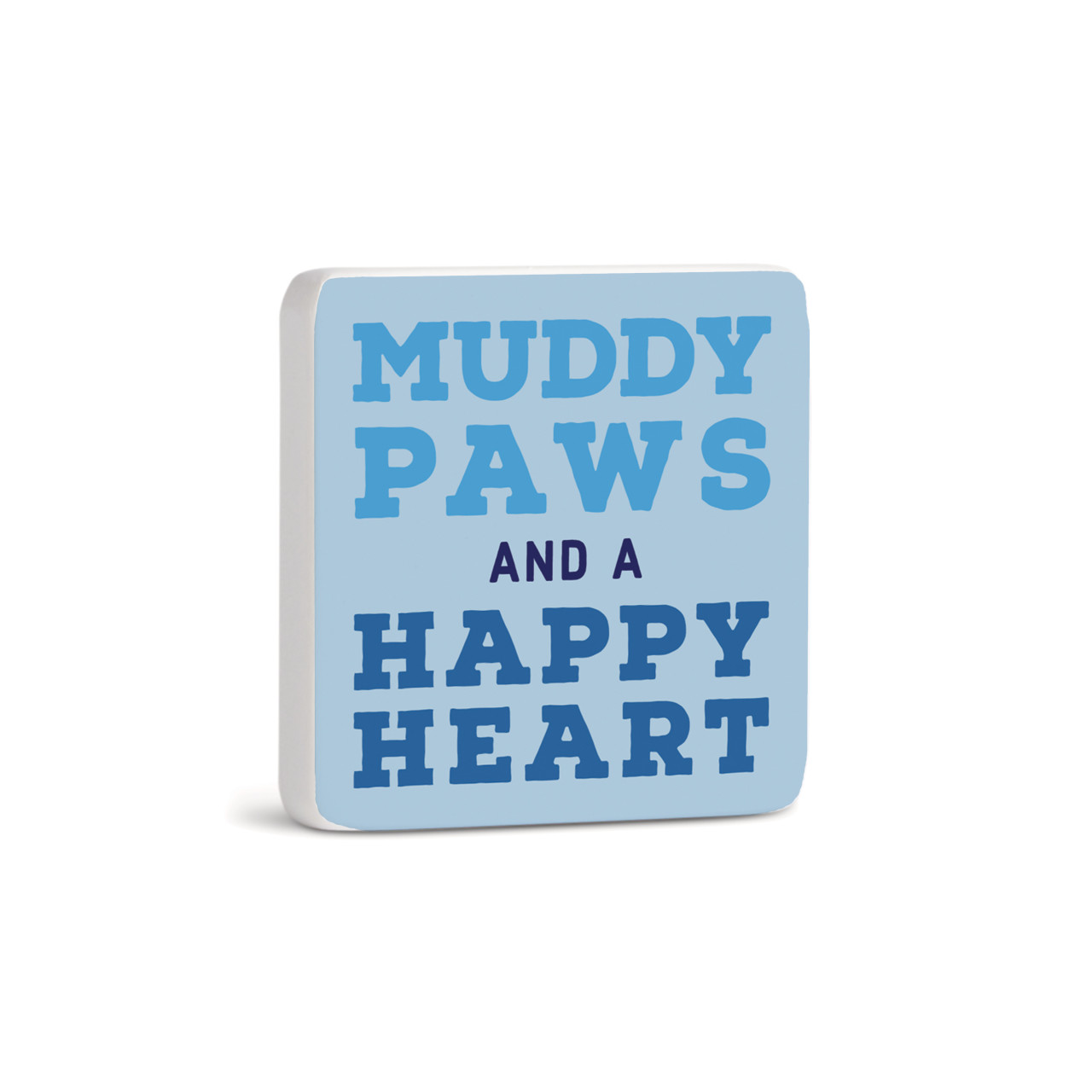 Muddy Paws Magnet - Bone thumbnail
