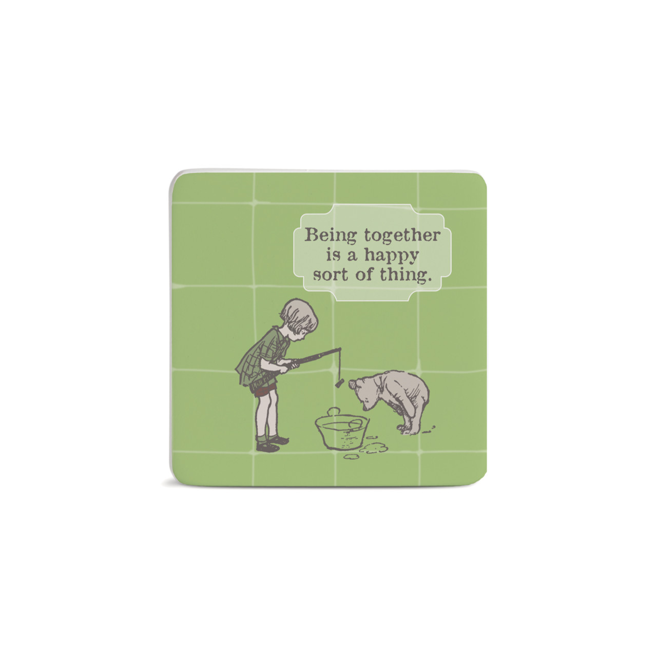 Happy Sort of Thing Magnet - Bone thumbnail