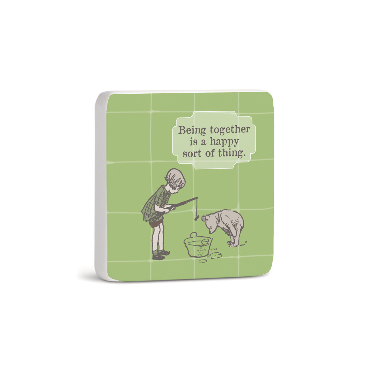 Happy Sort of Thing Magnet - Bone thumbnail