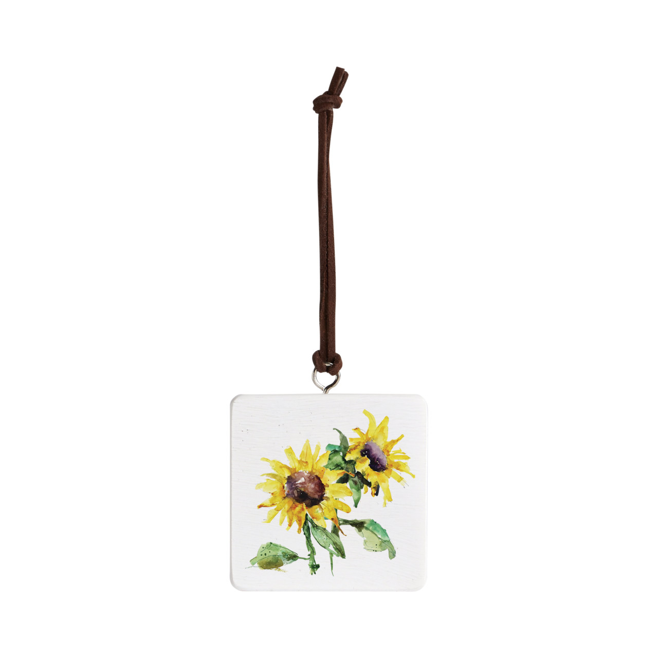 Sunflower Ornament - Bone thumbnail