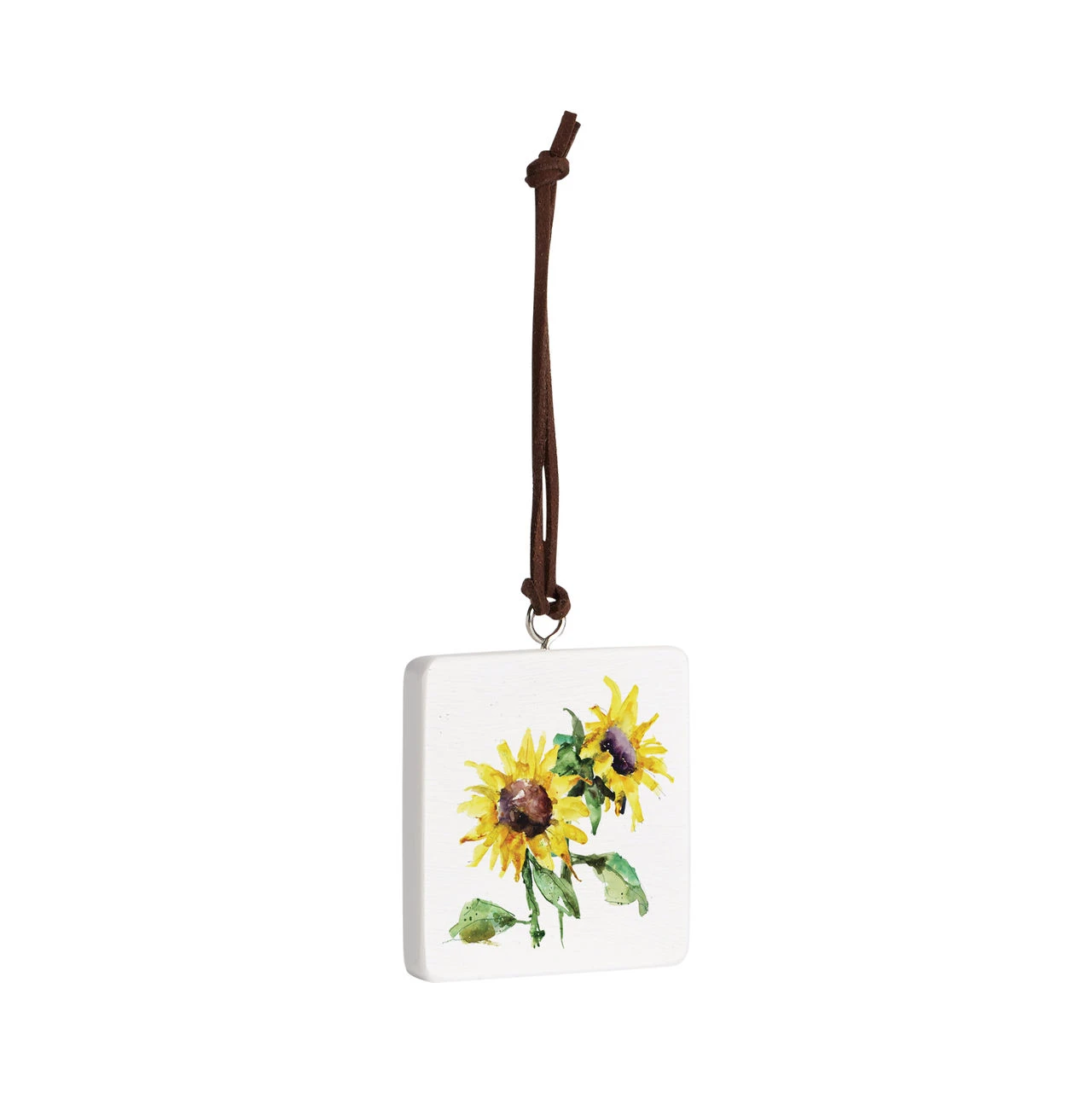 Sunflower Ornament - Bone thumbnail