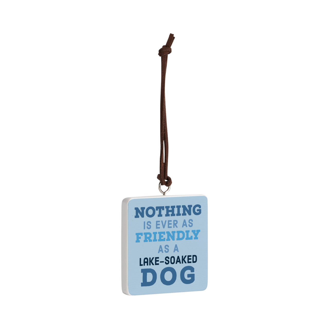 Lake-Soaked Dog Ornament - Bone thumbnail