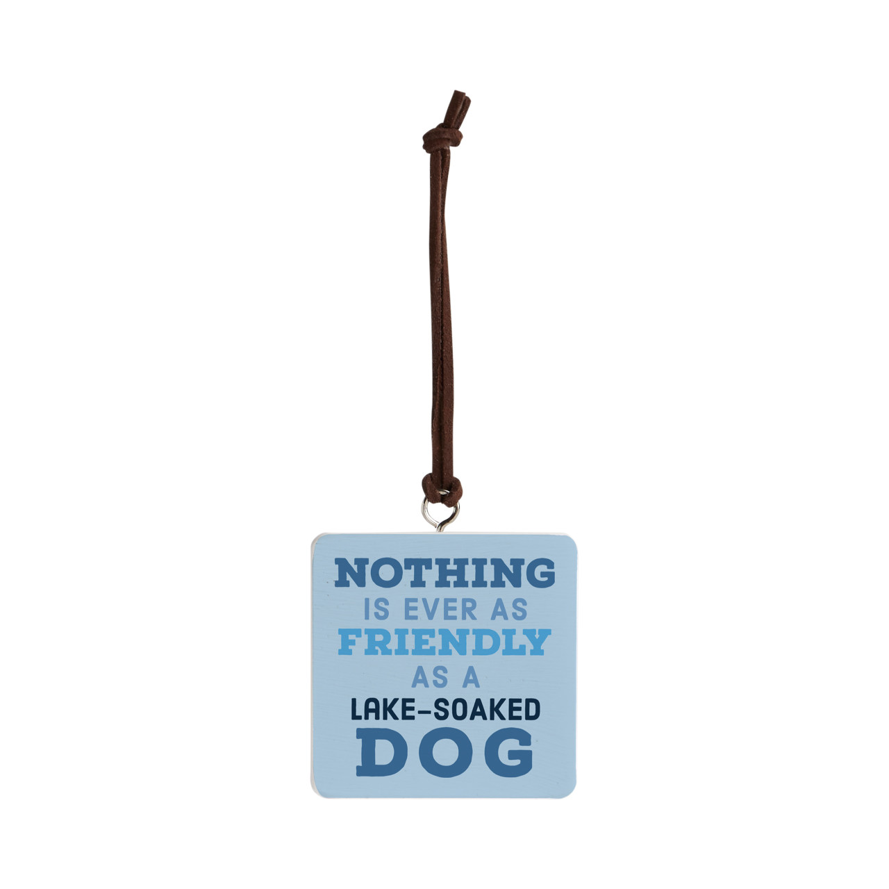 Lake-Soaked Dog Ornament - Bone thumbnail