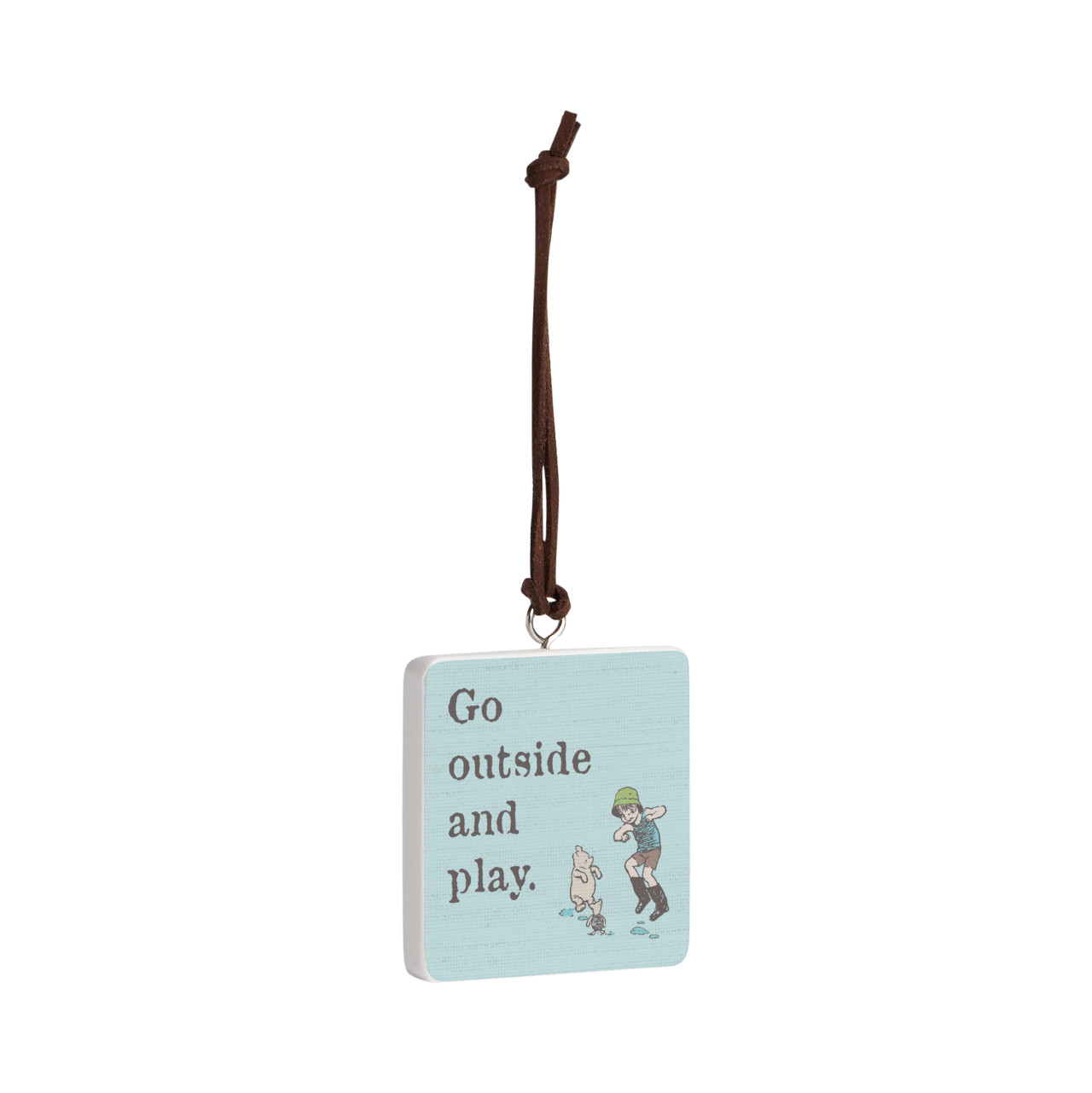 Go Outside Ornament - Bone thumbnail