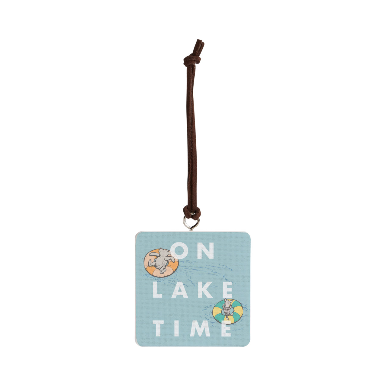 On Lake Time Ornament - Bone thumbnail