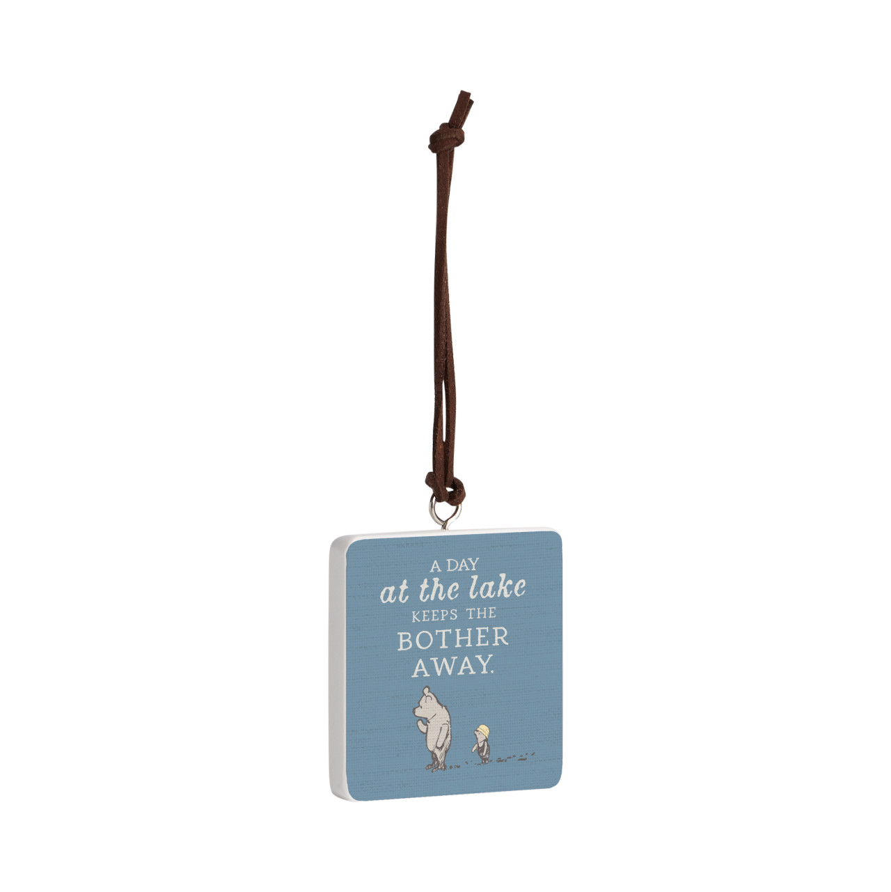 Day at the Lake Ornament - Bone thumbnail
