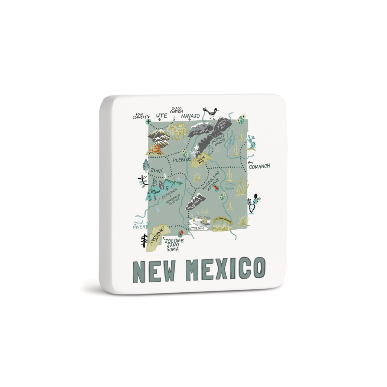 New Mexico State Magnet - Bone thumbnail