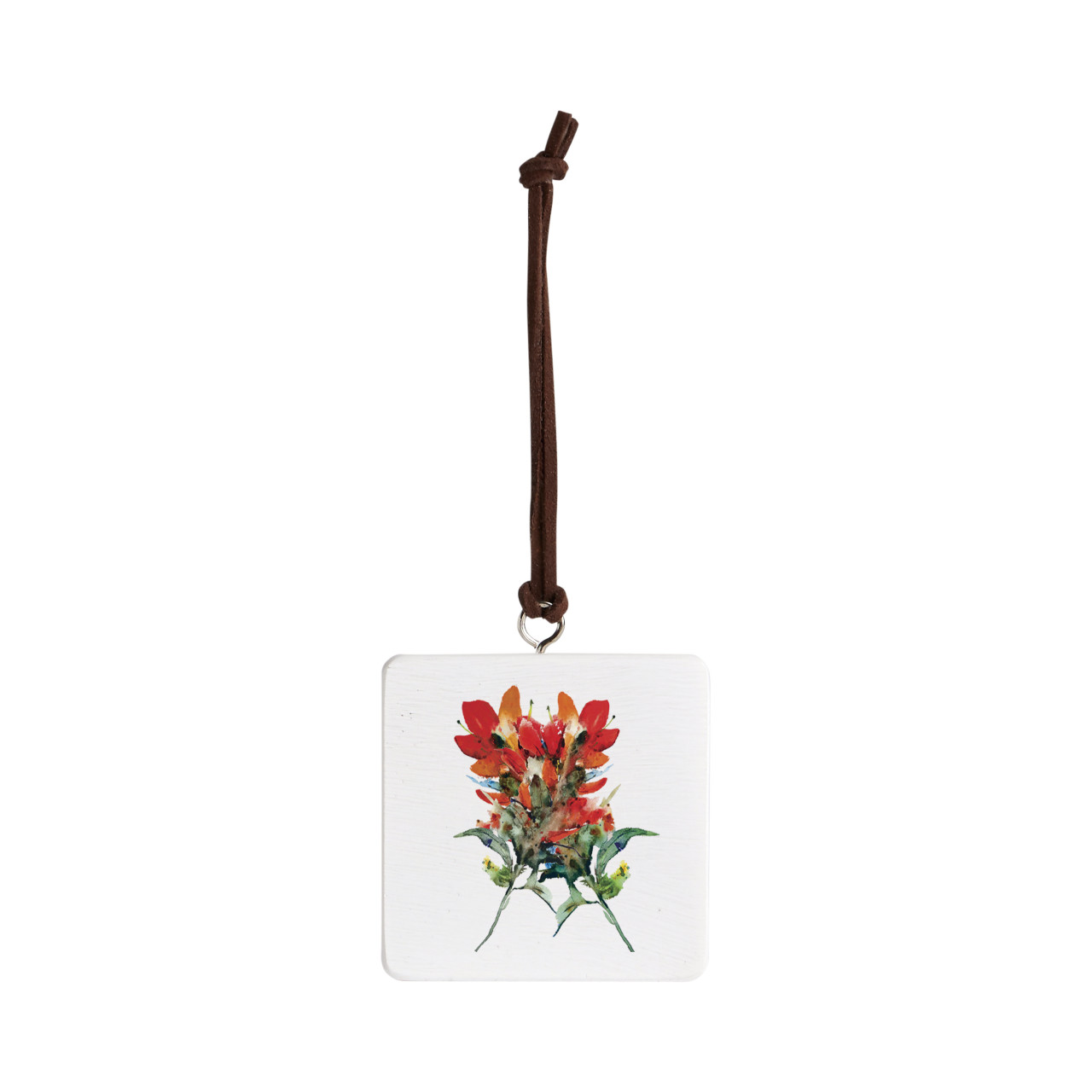 Indian Paintbrush Ornament - Bone thumbnail