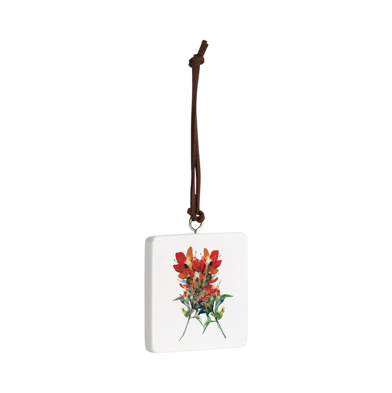 Indian Paintbrush Ornament - Bone thumbnail