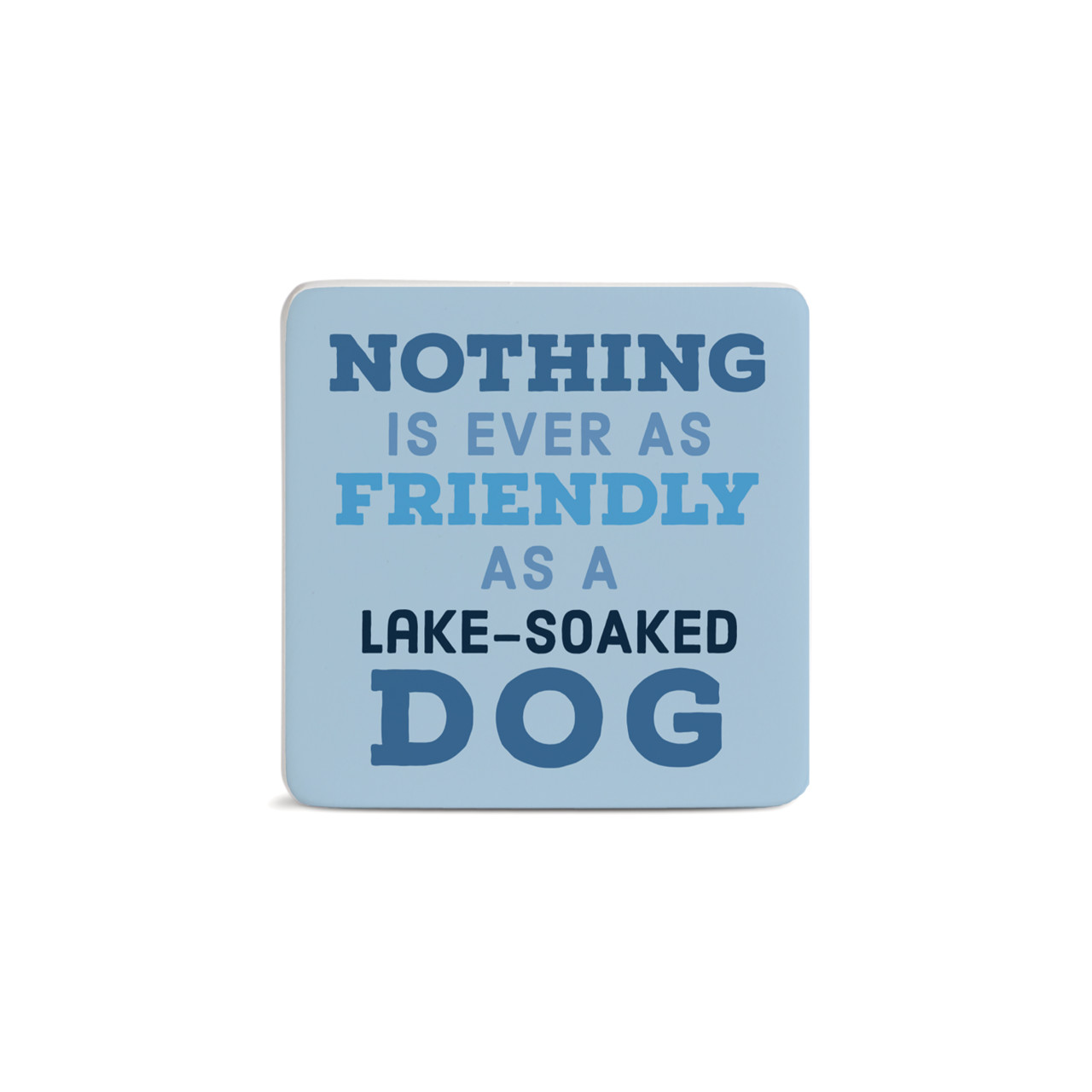 Lake-Soaked Dog Magnet - Bone thumbnail